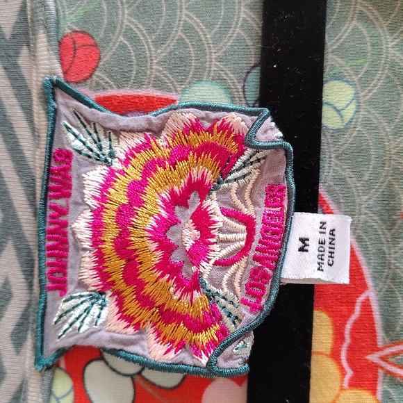 Johnny Was Multicolor Floral Tunic - Picture 15 of 16